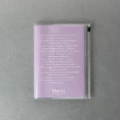 Agenda Merci Oct. 2026 - Déc. 2027 - Lavande