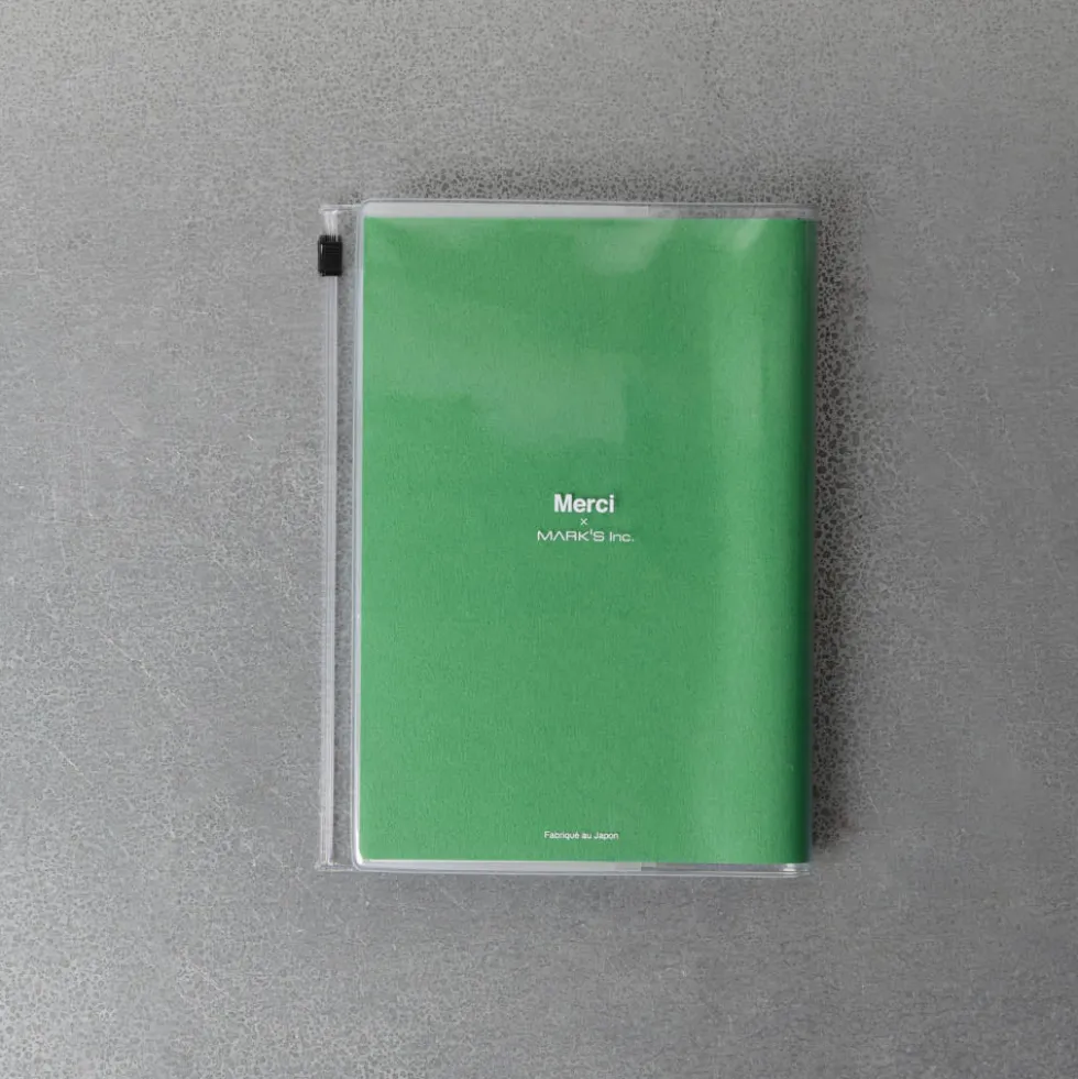 Agenda Merci Oct. 2026 - Déc. 2027 - Vert