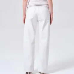 Agolde - Jeans Arc 32 - Blanc Chalk