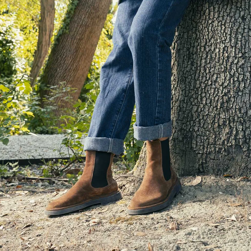 Alexander Hotto - Bottes Beatles - Marron Coco Fox