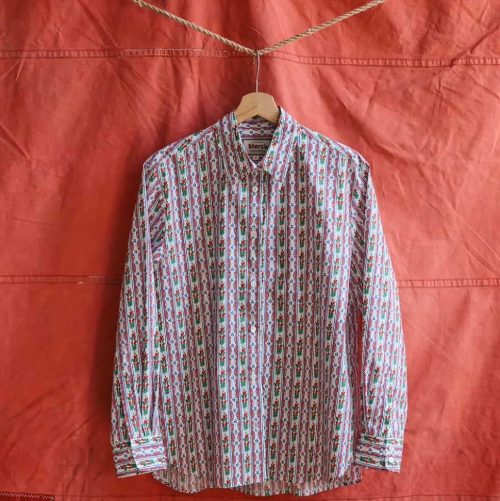 Amour Breton x Merci - Chemise - Rouge
