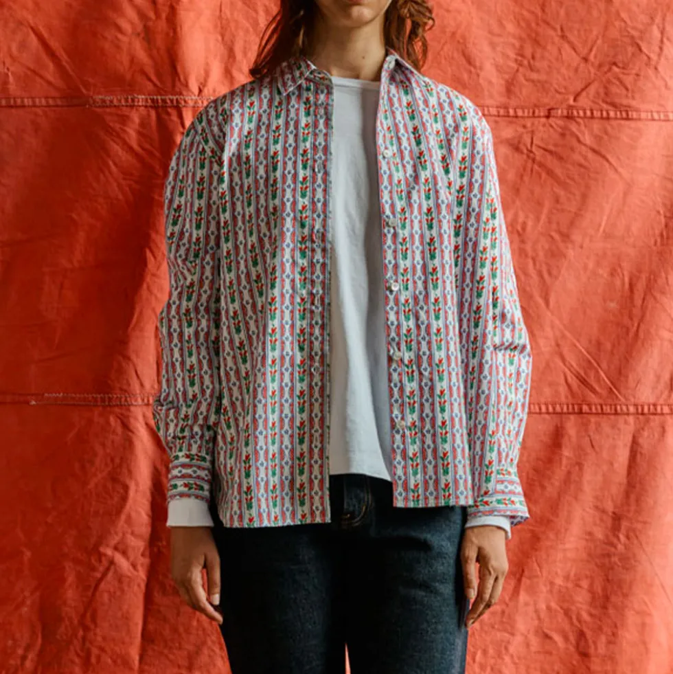 Amour Breton x Merci - Chemise - Rouge