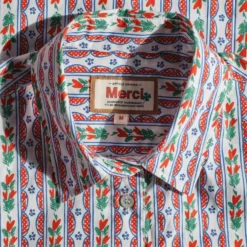 Amour Breton x Merci - Chemise - Rouge