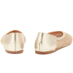 Ancient Greek Sandals - Ballerines Aeropi - Naturel & Platine
