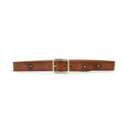 Anderson's - Ceinture gravée - Cognac
