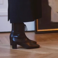 Anne Thomas - Bottes Pavlova - Noir Calf