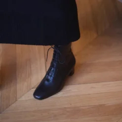 Anne Thomas - Bottes Pavlova - Noir Calf