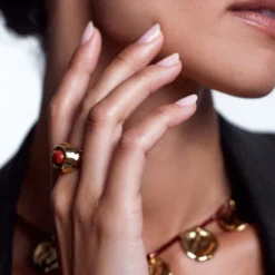 Anni Lu - Bague Cherry On Top - Doré