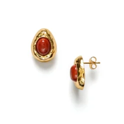 Anni Lu - Boucles d'oreilles Cherry On Top - Doré