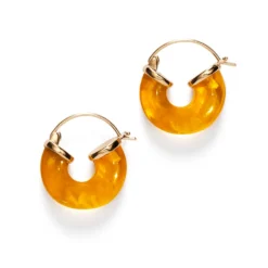 Anni Lu - Boucles d'oreilles Petit Swell Hoop - Amber