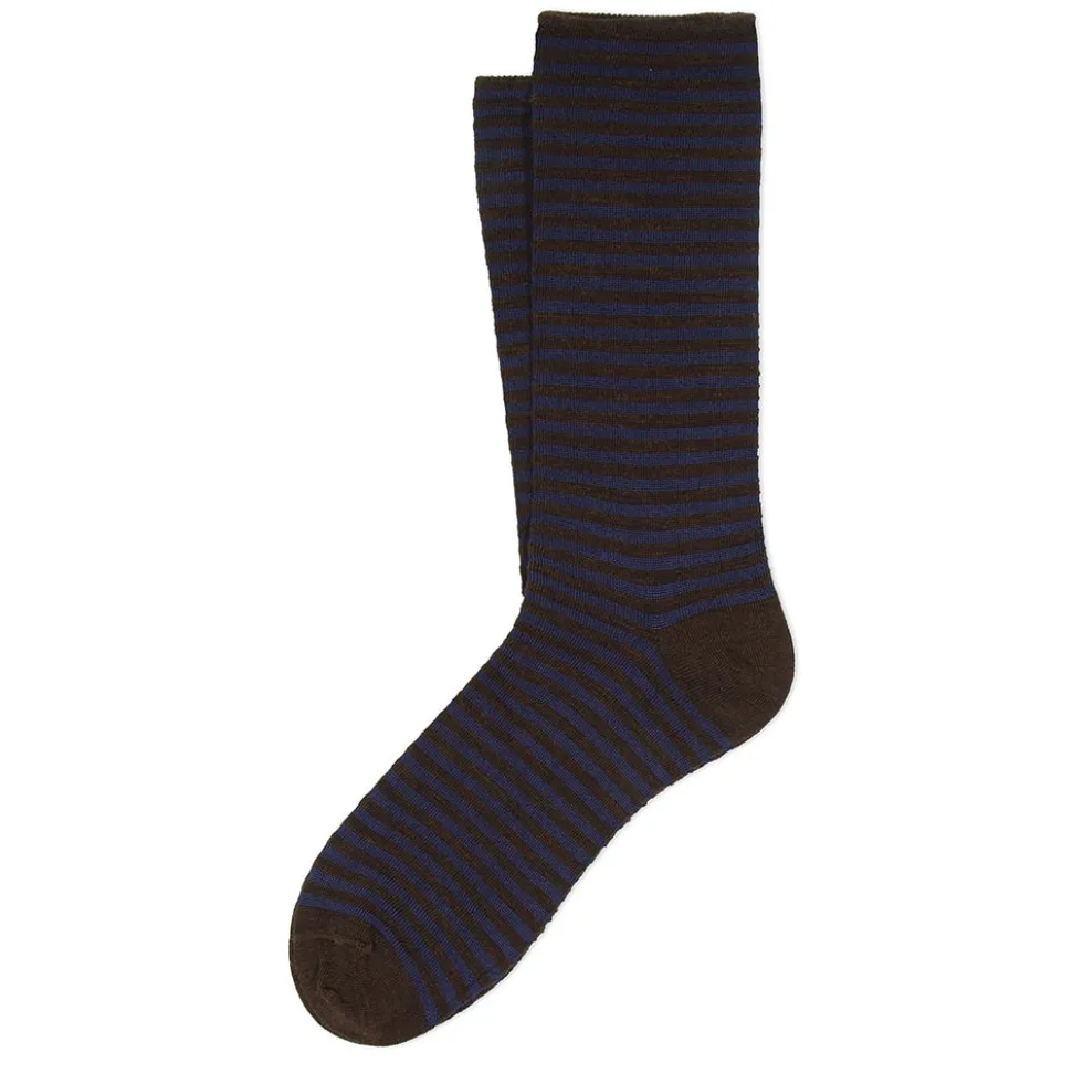 ANT45 - Chaussettes Bletilla - Marron