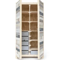 Armoire en bois de rebut - Piet Hein Eek