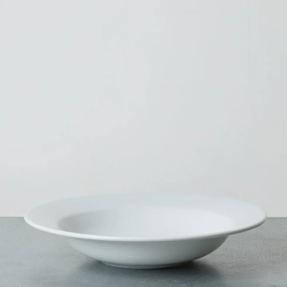 Assiette creuse Alba - Blanc