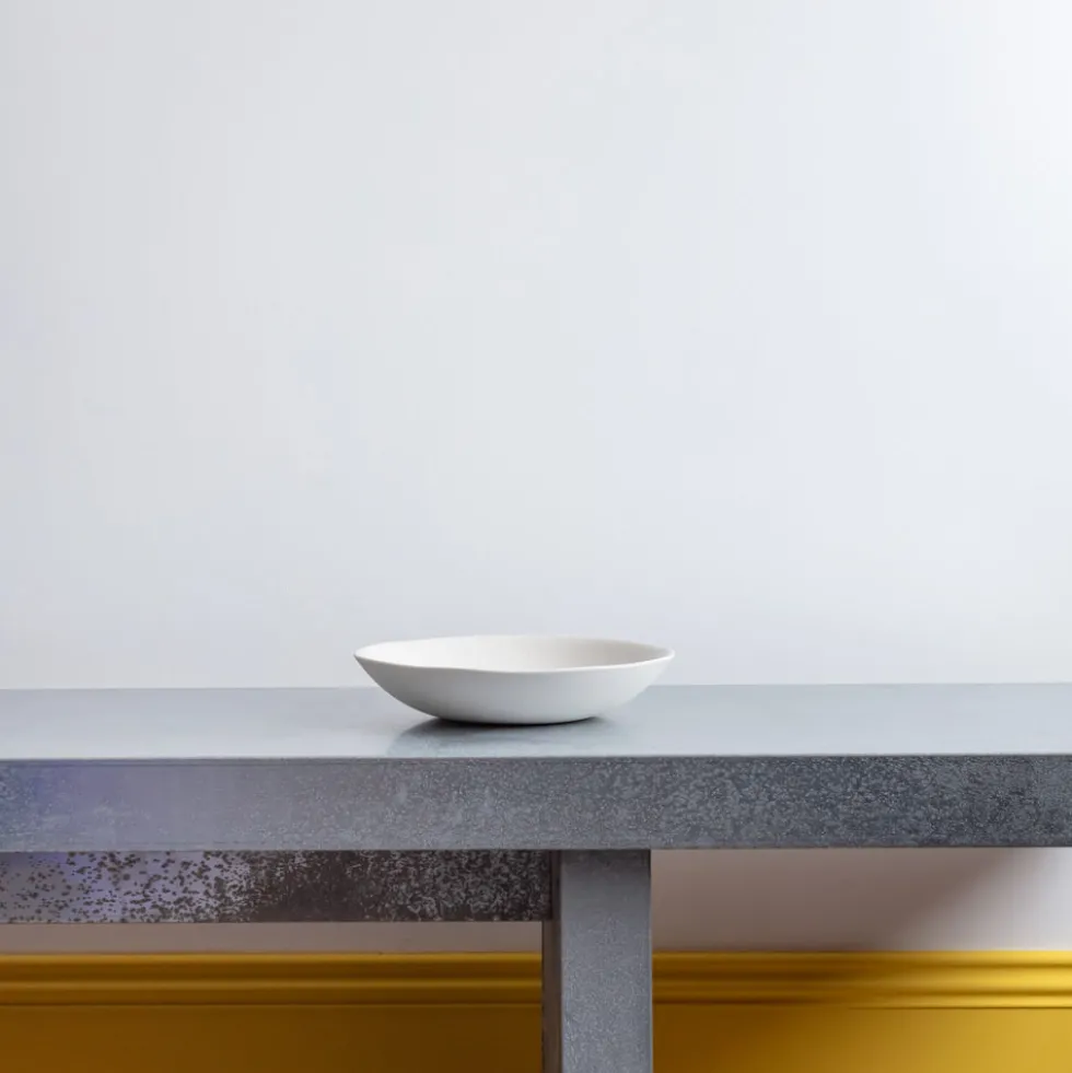 Assiette creuse Maguelone - Craie