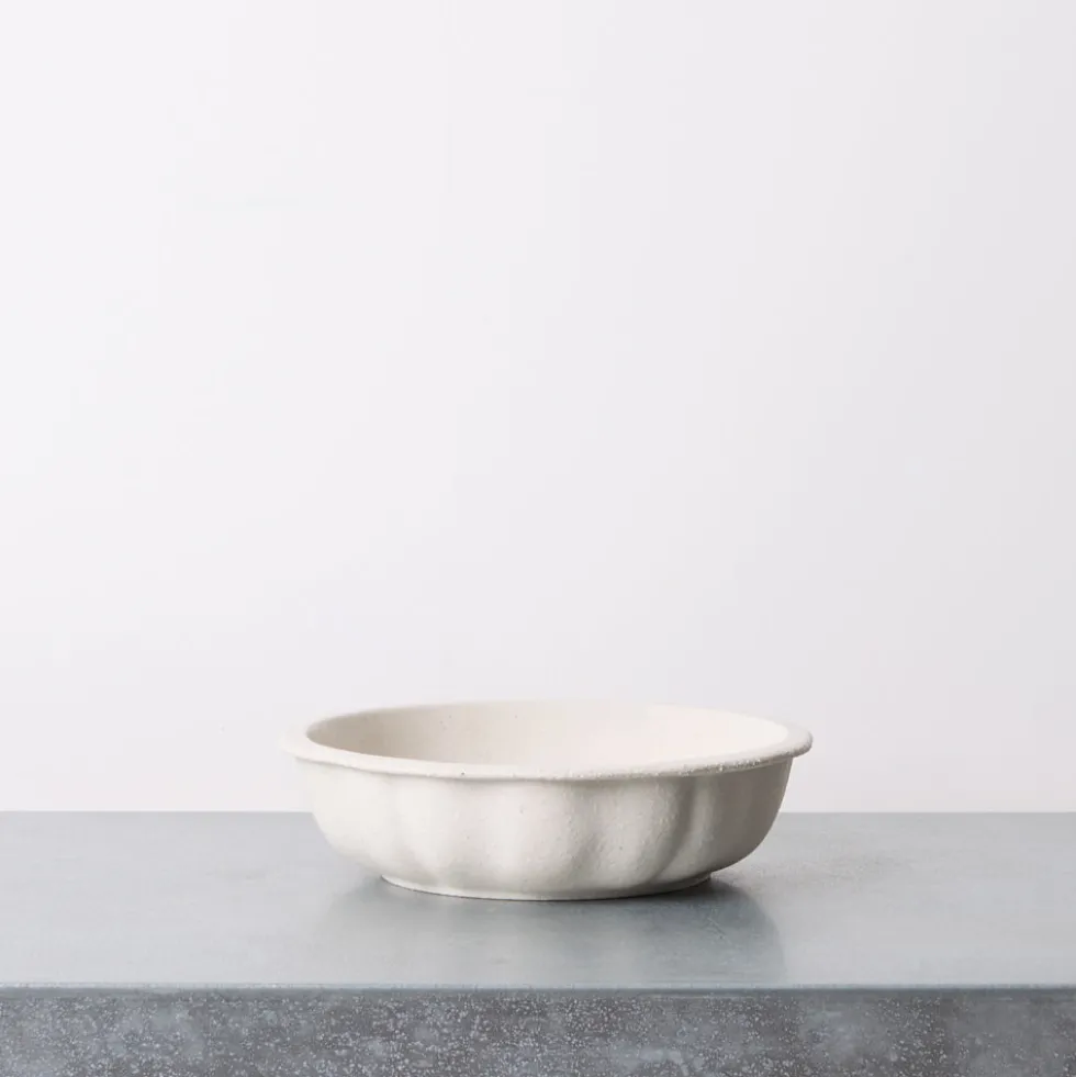 Assiette creuse - Sable brillant