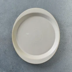 Assiette Duetto - Blanc