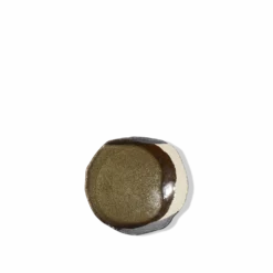 Assiette en grès émaillé Wabi - Seidou Kaki