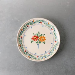Assiette Fleurs - Multicolore