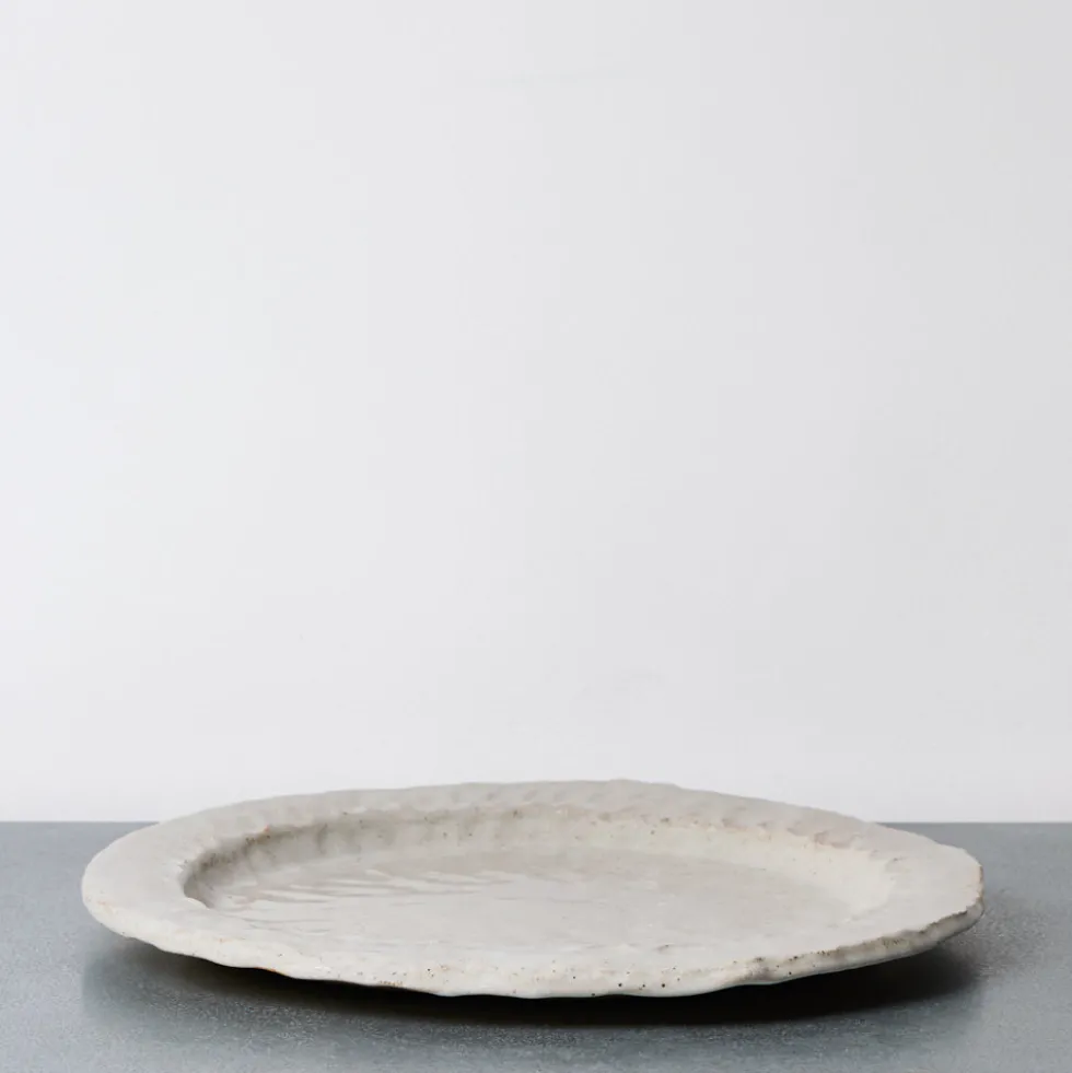 Assiette Gran - Craie