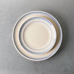 Assiette - Ligne Bleu