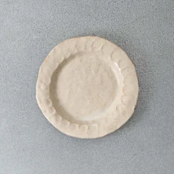 Assiette Mitja - Craie