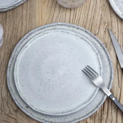 Assiette Nativia - Crème
