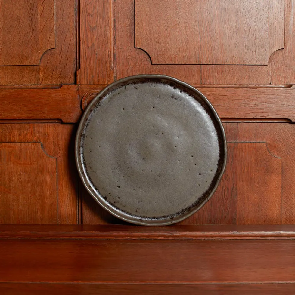 Assiette Nativia - Marron