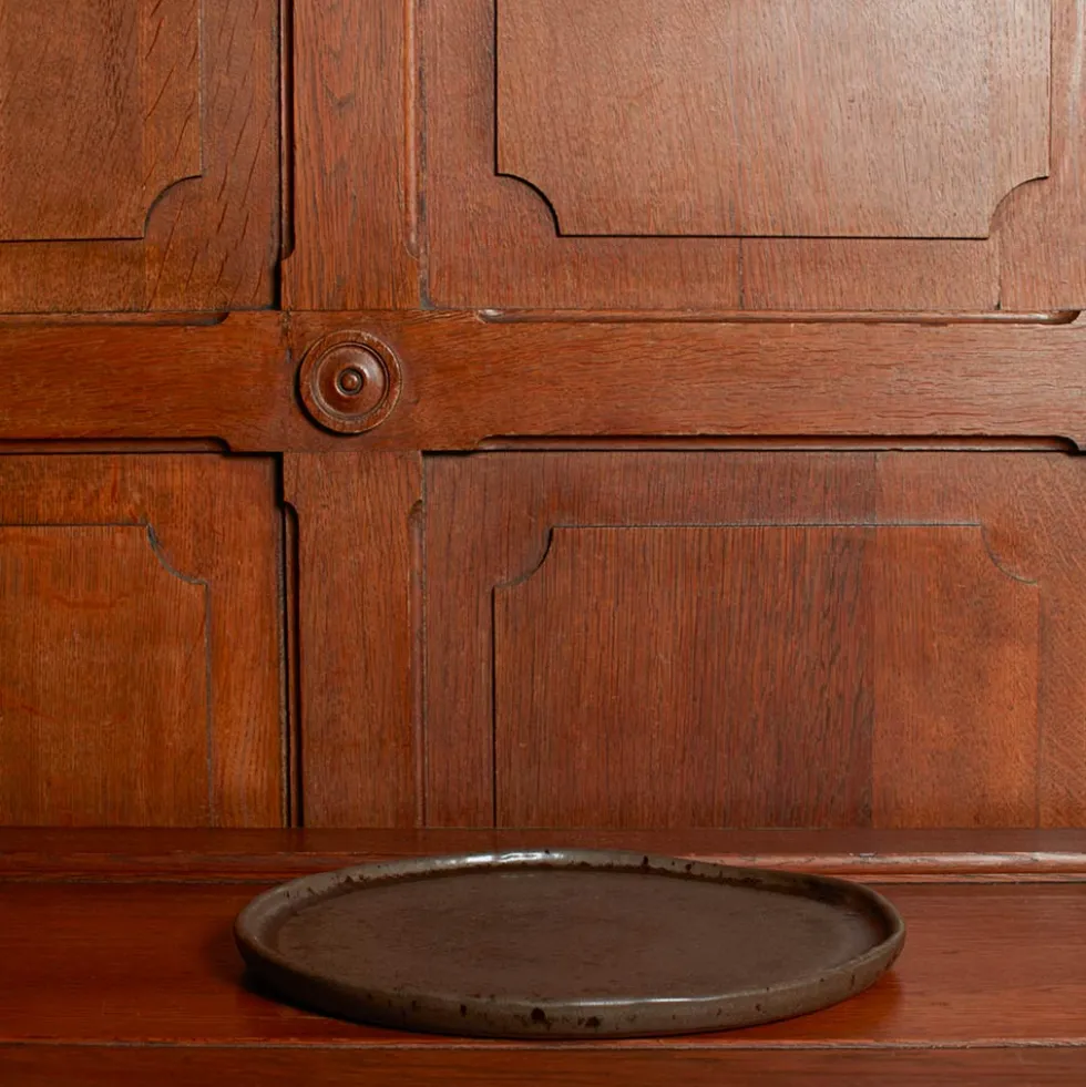 Assiette Nativia - Marron