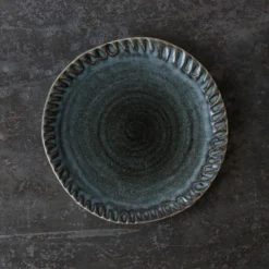 Assiette plate Dashi - Charbon