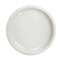 Assiette plate Réfectoire - Sable Brillant