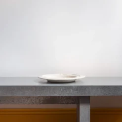 Assiette plate RLF Réféctoire - Sable Brillant