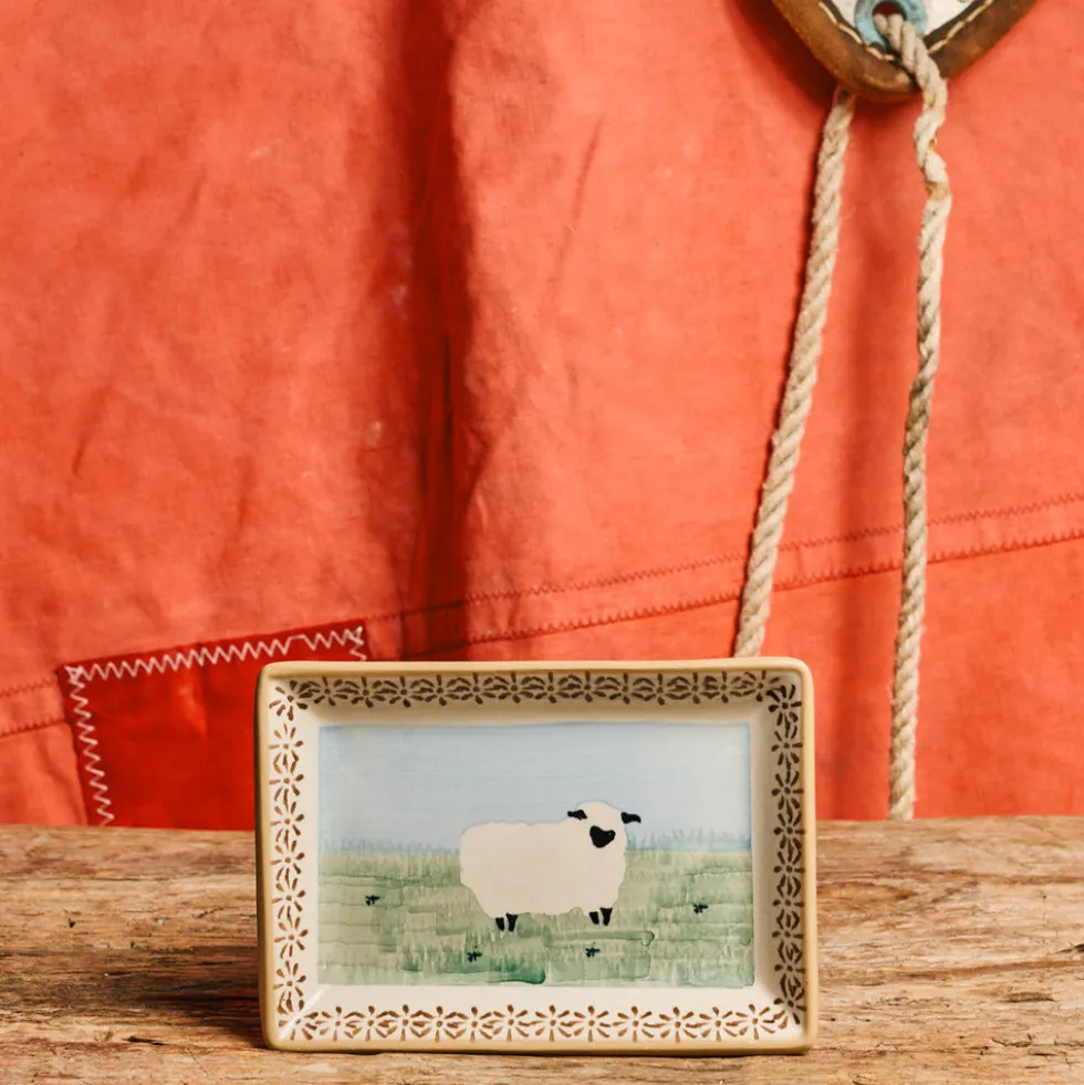 Assiette Rectangle - Mouton