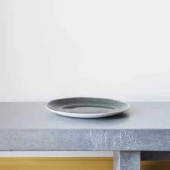 Assiette ronde Maguelone - Orage