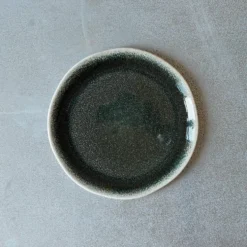 Assiette ronde Maguelone - Orage