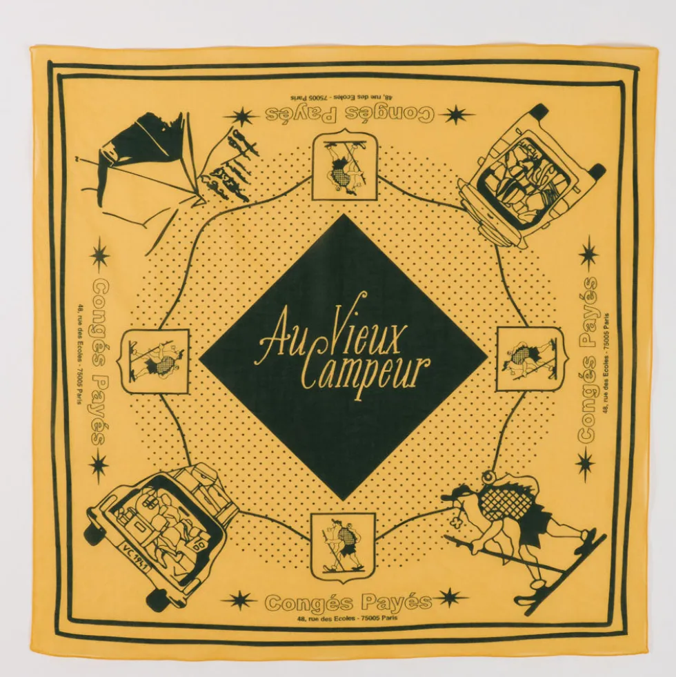 Au Vieux Campeur - Bandana Au Vieux Campeur - Jaune