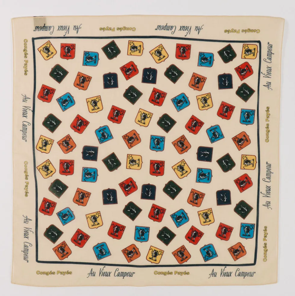 Au Vieux Campeur - Bandana Domi - Blanc Multi