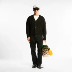 Au Vieux Campeur - Cardigan Yvon - Noir