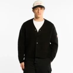 Au Vieux Campeur - Cardigan Yvon - Noir