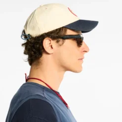 Au Vieux Campeur - Casquette André - Bleu & Blanc