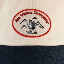 Au Vieux Campeur - Casquette André - Bleu & Blanc