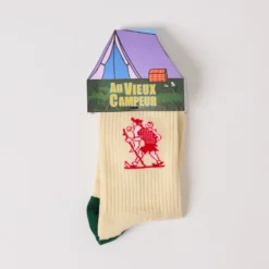 Au Vieux Campeur - Chaussettes Marcheur - Ecru