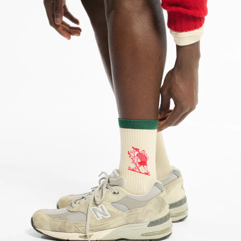 Au Vieux Campeur - Chaussettes Marcheur - Ecru