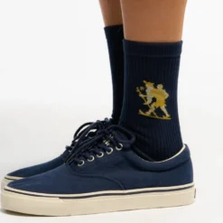 Au Vieux Campeur - Chaussettes Marcheur - Marine