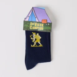 Au Vieux Campeur - Chaussettes Marcheur - Marine