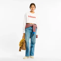 Au Vieux Campeur - Crop Top Billie - Blanc