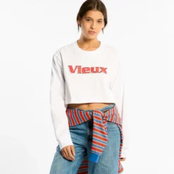 Au Vieux Campeur - Crop Top Billie - Blanc