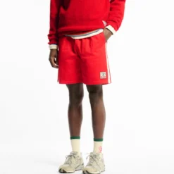 Au Vieux Campeur - Short Bicolore Etienne - Rouge