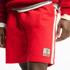 Au Vieux Campeur - Short Bicolore Etienne - Rouge