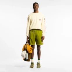 Au Vieux Campeur - Short Bicolore Etienne - Kaki