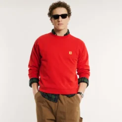 Au Vieux Campeur - Sweat Gaston - Rouge